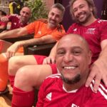 Roberto Carlos Instagram - Con los grandes del futbol Khalifa International Tennis and Squash Complex