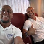 Roberto Carlos Instagram - Game day #fifalegends Al Thumama Stadium