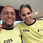 Roberto Carlos Instagram - Game day @fifaworldcup #fifalegends