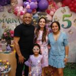 Roberto Carlos Instagram – Gracias a todos los amigos de Marina por participar de su fiesta. Feliz aniversário meu amor #nina @bespoke_23