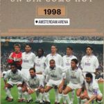 Roberto Carlos Instagram - Orgulloso en vestir esta camisa durante muchos años , enhorabuena por la 7 copa de Europa a todos de este gran club enhorabuena @realmadrid un día como hoy ya son 25 años de esta maravillosa conquista .