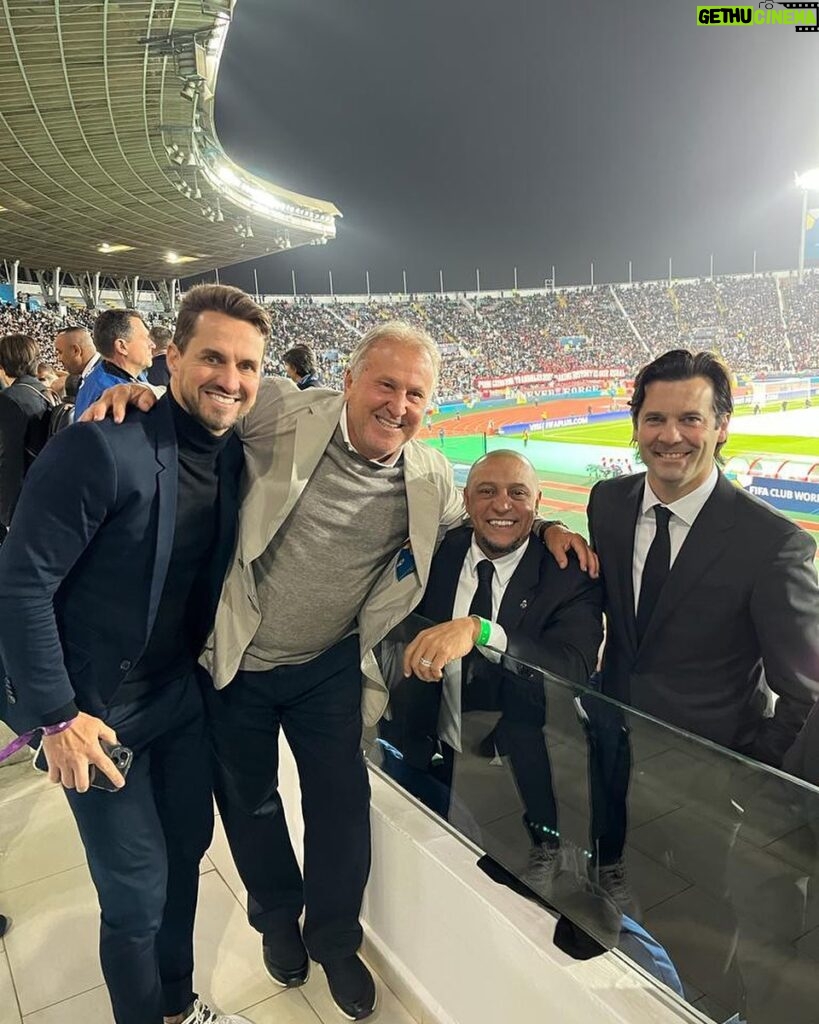 Roberto Carlos Instagram - 🇧🇷🇦🇷 Santi Solari Stade Prince Moulay Abdellah
