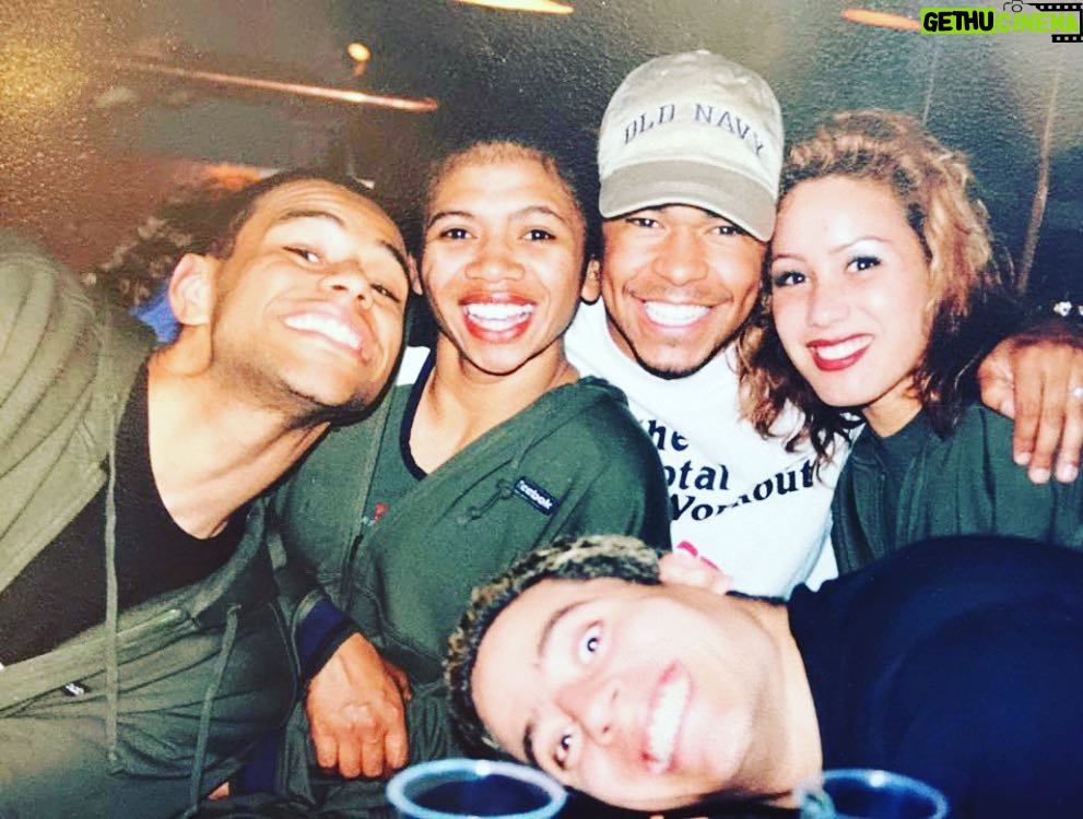 Roberto da Costa Instagram - With my squad like 15 years ago @sylvestacaded @happymindnow when I couldn’t get no beard 🙈🙈🙈 #my #posse #reebok #dance #squad #way #back #some #crazy #shit #robertodacosta #amsterdam #newyork