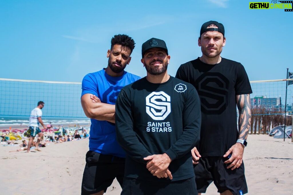 Roberto da Costa Instagram - This is your last chance of this year to get rescued by these @saintsandstars lifeguards @larznl @dennisbaffoe 😜#saintsandstars #lifeguards #nextlevel #boutiquegym #is #going #beach #style #after #all #holyshred #and #holybox #classes #were #ready #robertodacosta ##boyband #sunny #weather #summer #vibes #sun Saints & Stars