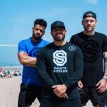 Roberto da Costa Instagram - This is your last chance of this year to get rescued by these @saintsandstars lifeguards @larznl @dennisbaffoe 😜#saintsandstars #lifeguards #nextlevel #boutiquegym #is #going #beach #style #after #all #holyshred #and #holybox #classes #were #ready #robertodacosta ##boyband #sunny #weather #summer #vibes #sun Saints & Stars