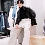 Robin Furuya Instagram - It’s getting chilly these days In Japan Can’t wait to go snowboarding haha Love the Hed Mayner’s oversized silhouettes style meeting desigual Pants :Desigual x HedMayner @desigual #DesigualxHedMayner #PR Tokyo, Japan