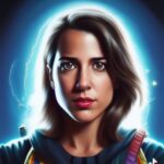 Rocío Vidal Instagram - Lo que es capaz de hacer la IA, puedo ser hasta astronauta... ¿Cómo lo veis? A veces no me pilla el lunar 😂 He subido un vídeo nuevo en YT hablando de la locura que nos espera. Gracias @eliasbetes.mov por crearlas con Stable Diffusion