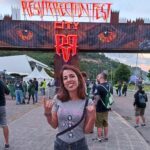 Rocío Vidal Instagram - Qué ganas tenía de festival 🤘🤘🤘 @resurrectionfest ❤️