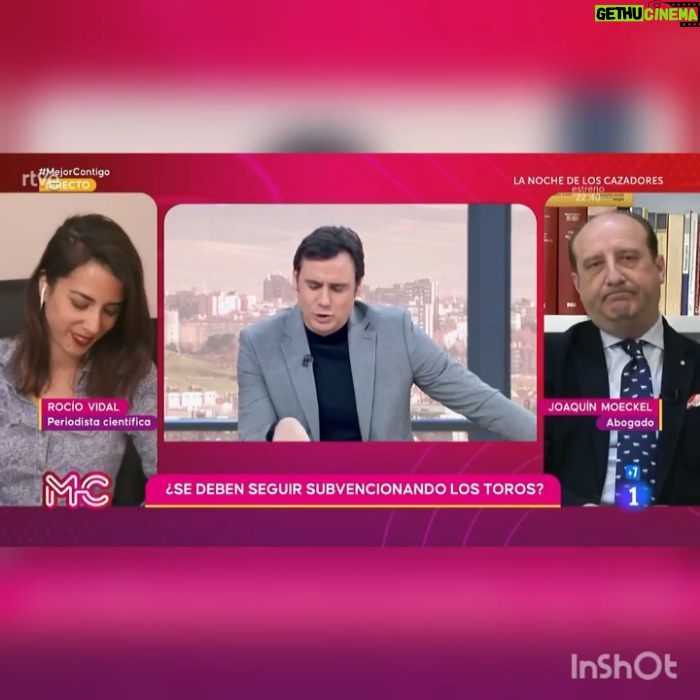Rocío Vidal Instagram - Sorprendente, pero sí. En pleno siglo XXI he debatido con un abogado taurino en televisión sobre si el toro sufre maltrato animal en la plaza. Compartamos para ver una realidad incómoda todavía en nuestra sociedad. P.D: Las caras Juan, las caras 🤦♀️.
