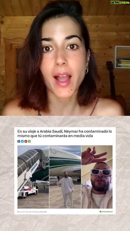 Rocío Vidal Instagram - Sobre Neymar y los verdaderos GENOCIDAS CLIMÁTICOS.