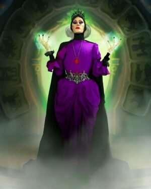 Roem Instagram - Mirror Mirror 🪞

Oh no this apple won't kill you, what it will do is far worse.

This time i decided to skip the whole futuristic bit with my take on the evil queen from snow white and do a take on the classic Disney version of one of my favorite cartoon villains. But i would love to recreate the vision i had before and go all out sometime. 💚🍎

#halloween #dragqueen #evilqueen #snowwhite #rupaulsdragrace #dragraceholland #canadasdragrace #dragraceitalia #dragraceuk #halloweencostume #cosplay #disneycosplay #halloweenoutfit #dragmakeup