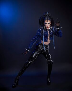 Roem Instagram - DYSTOPIAN FUTURE

This is probably not only my favorite look I've ever done but i think also the best and most fun shoot i've had. Thanks to the sweetest @cyrieljacobs 💙 i just want to frame myself all over the house 😤😭

This look was for our audience appearance for the first episode of Drag Race Holland season 2. What was your opinion on the episode? And who are you rooting for 👀

Swipe for some set pictures ➡️

Photography by the amazing @cyrieljacobs 
Outfit: @houseofnamaste & me
Hair: @flashwigz
Accesoires by: @tokyostoriescreations & me 

#dragraceholland
#rupaulsdragrace #punkmakeup #cyberpunkmakeup #cyberpunk #scifi #futuristic #wig #leather #bluemakeup #photography #dragracememes #dragrace #dragraceespaña #dragraceuk  #dragqueen #dragmakeup