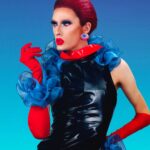 Roem Instagram - 👁️ DISTINGUISH 👁️ Changing reality can be done with just the simple blink of your eye. #dragqueen #dragmakeup #latex #rupaulsdragrace #rpdr #rupaul #makeup #makeuptransformation #abstractmakeup #pearlmakeup #redblue #avantgarde #editorial #photography #photoshoot #model #dragraceholland #dragracedownunder #allstars6 #redhair #wig #drag #dragraceespaña