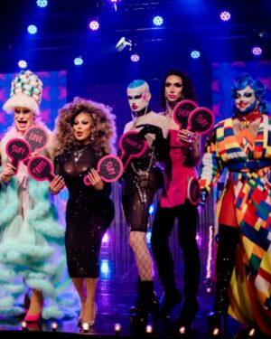 Roem Instagram - DYSTOPIAN FUTURE

This is probably not only my favorite look I've ever done but i think also the best and most fun shoot i've had. Thanks to the sweetest @cyrieljacobs 💙 i just want to frame myself all over the house 😤😭

This look was for our audience appearance for the first episode of Drag Race Holland season 2. What was your opinion on the episode? And who are you rooting for 👀

Swipe for some set pictures ➡️

Photography by the amazing @cyrieljacobs 
Outfit: @houseofnamaste & me
Hair: @flashwigz
Accesoires by: @tokyostoriescreations & me 

#dragraceholland
#rupaulsdragrace #punkmakeup #cyberpunkmakeup #cyberpunk #scifi #futuristic #wig #leather #bluemakeup #photography #dragracememes #dragrace #dragraceespaña #dragraceuk  #dragqueen #dragmakeup