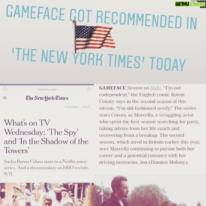 Roisin Conaty Instagram - #gameface got recommended in “The New York Times” today it’s all on @hulu Now xxx