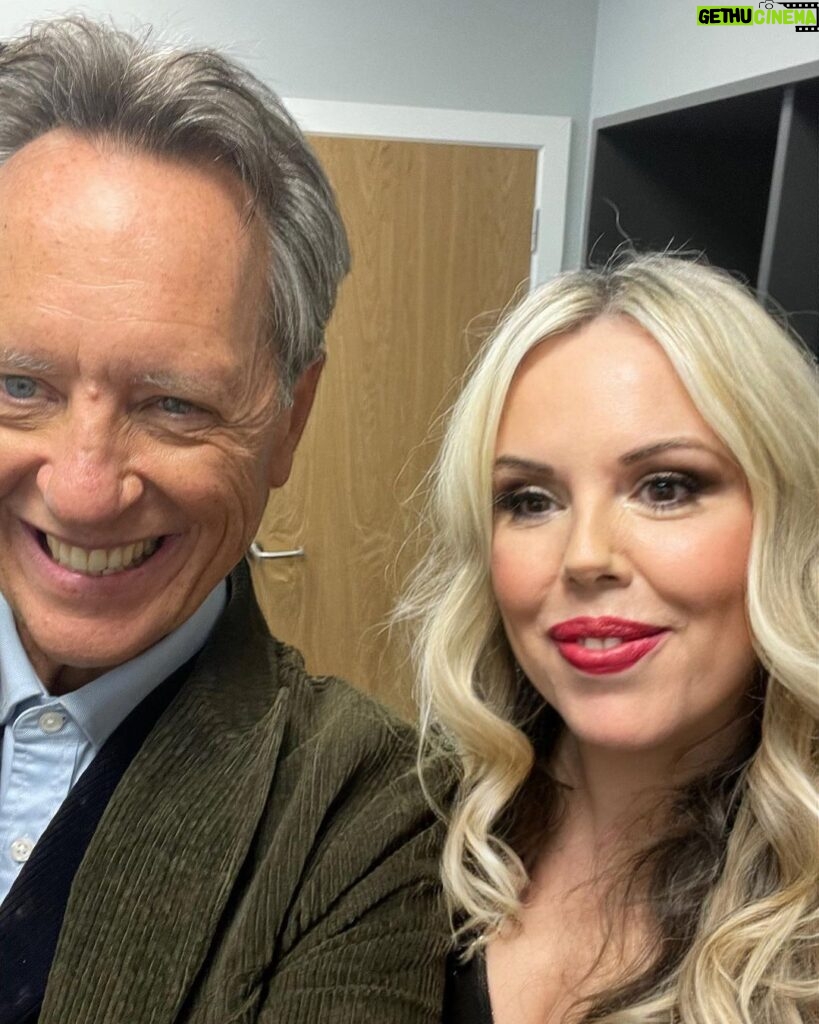 Roisin Conaty Instagram - I’m on the @johnbish100 show tonight ITV 9.30 I had a lovely time with John @craigdavid and one of my all time heroes @richard.e.grant I completely lost the run of myself sitting next to him 😂🥴❤