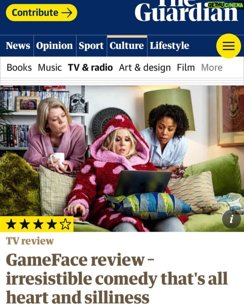 Roisin Conaty Instagram - Some lovely reviews for GameFace please do give it a watch if you fancy https://www.theguardian.com/tv-and-radio/2019/jul/17/gameface-review-irresistible-comedy-thats-all-heart-and-silliness