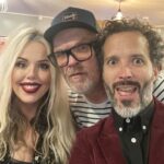 Roisin Conaty Instagram - At @bretrospective brilliant show last night with the taskmaster himself🎉💫✨🌟💕 joyful stuff
