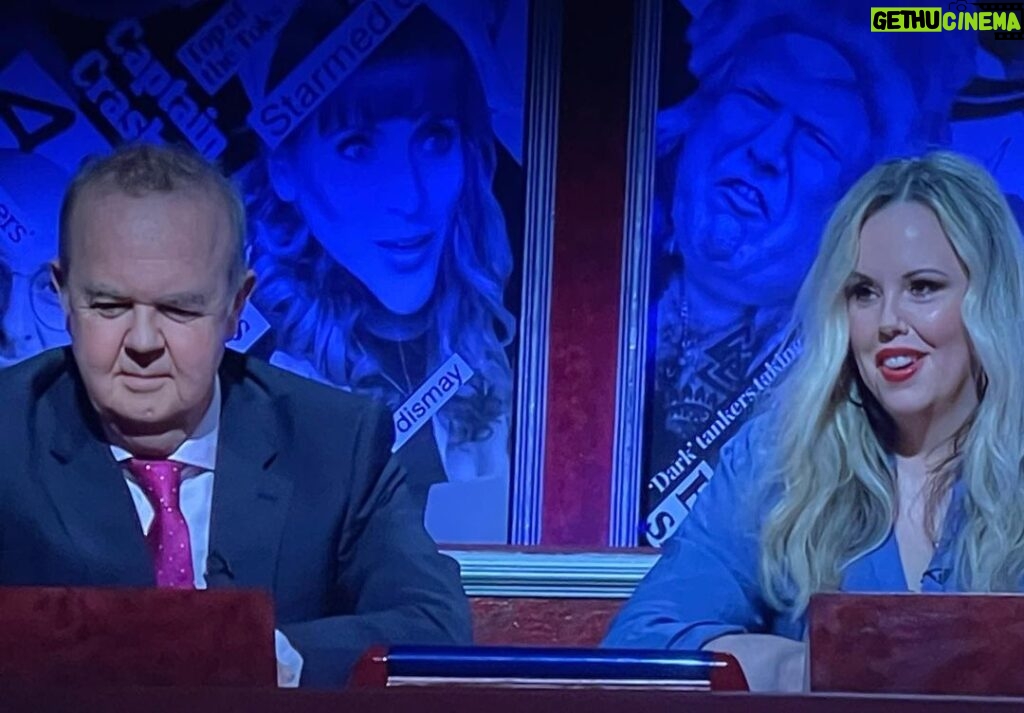 Roisin Conaty Instagram - Last nights ‘Have I Got News For You’ on @bbciplayer