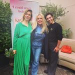 Roisin Conaty Instagram – @louliesanders and @tomreadwilson & I at the dreamiest book launch for @kathbums brilliant new book ‘The Audacity’ so funny insightful and damn good company on a rainy night like the woman herself. ❤️❤️