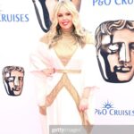 Roisin Conaty Instagram – Lovely night at Bafta awards with @calgintz Styled by @jennifer.michalski.bray.style dress by @gyunel make up @sarabrixtonwork hair @hair_by_saba ❤️ @1judilove @daisymaycooper @gregdavies