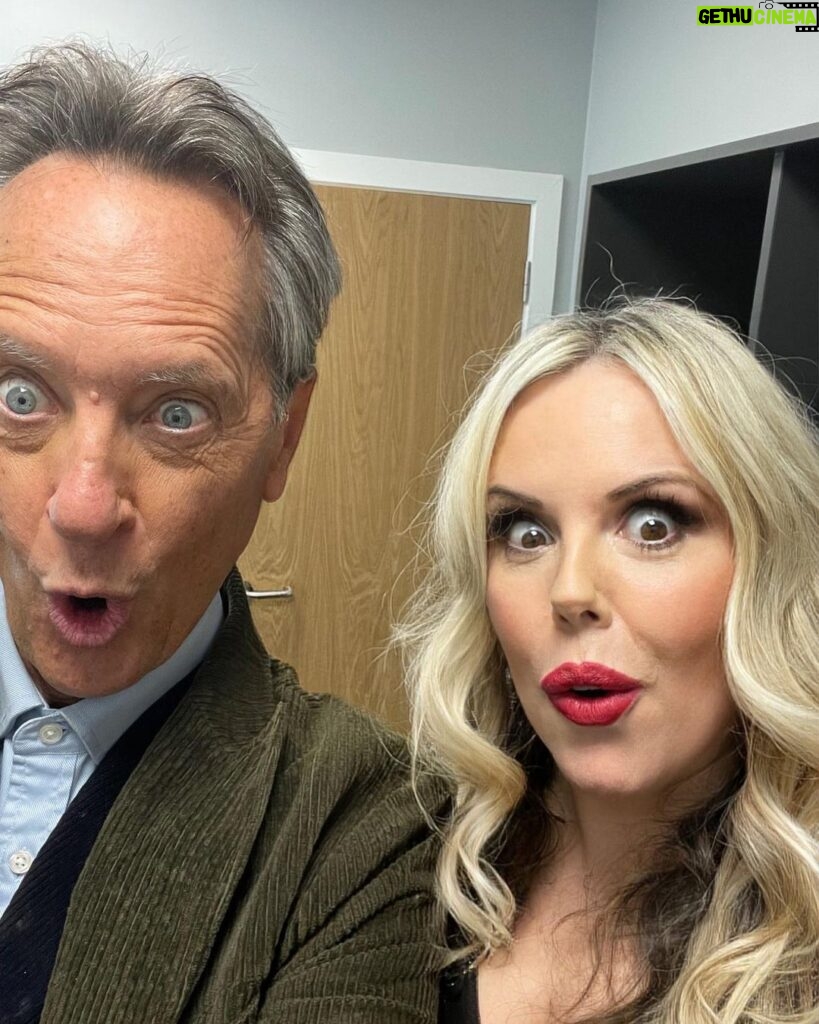 Roisin Conaty Instagram - I’m on the @johnbish100 show tonight ITV 9.30 I had a lovely time with John @craigdavid and one of my all time heroes @richard.e.grant I completely lost the run of myself sitting next to him 😂🥴❤️