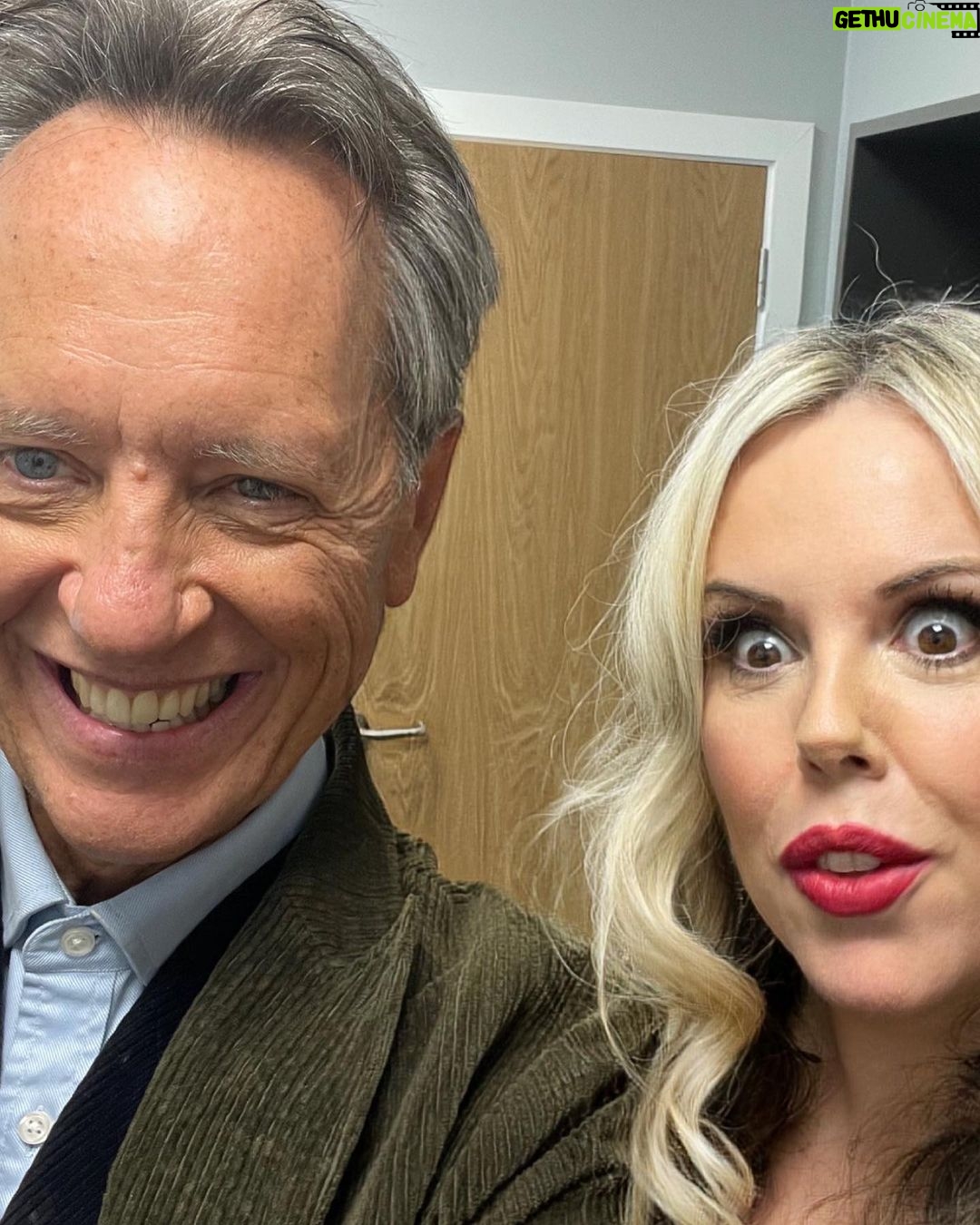 Roisin Conaty Instagram - I’m on the @johnbish100 show tonight ITV 9.30 I had a lovely time with John @craigdavid and one of my all time heroes @richard.e.grant I completely lost the run of myself sitting next to him 😂🥴❤️
