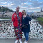 Roisin Conaty Instagram – I went to Salzburg with the nations dreamboat @joelycett 8.30pm tonight Channel 4