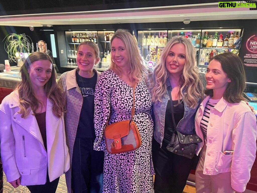 Roisin Conaty Instagram - Went to see hotshot @tiffstevensoncomic excellent show at her soho theatre run with these bunch of dreamboats