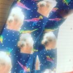 Roisin Conaty Instagram - @calgintz got me these socks with my dog Harpo on them ❤️❤️ I will wear them to your wedding