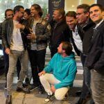 Romain Chavent Instagram - 32 years of friendship wt all this lunatics ❤️🤣😝 i love you guys for ever Tour Eiffel