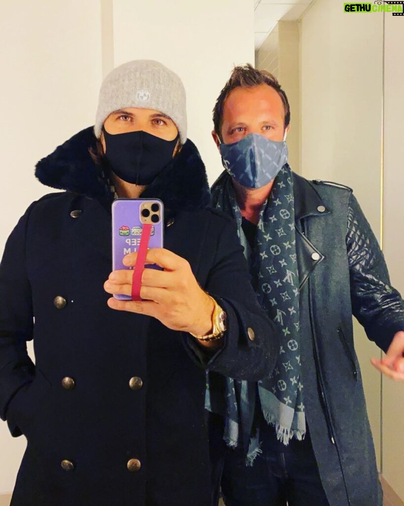 Romain Chavent Instagram - 10 years Later... Only good thing about Covid Times is that the Mask Makes us look still young 🤣 @fabricesopoglian