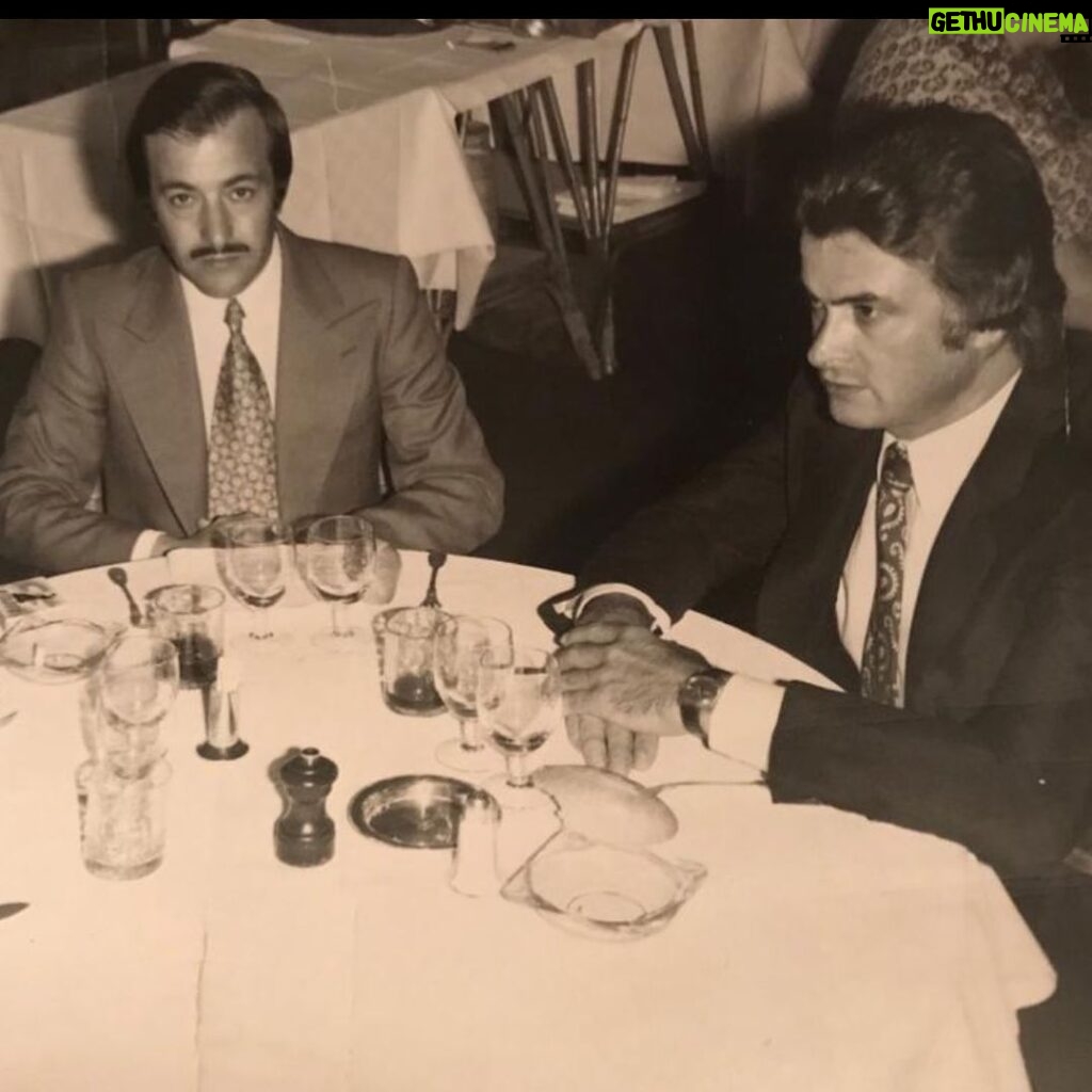 Romain Chavent Instagram - My Dad and his business Partner. Back when Men were Real Men... Miss You Dad ❤ Casino Barrière Deauville