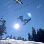 Romain Chavent Instagram – Cant wait for Ski Season Back… My friend on the video not so sure he feels the same … 🤣 Mountain High Ski Resort, Wrightwood Ca