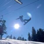 Romain Chavent Instagram - Cant wait for Ski Season Back… My friend on the video not so sure he feels the same … 🤣 Mountain High Ski Resort, Wrightwood Ca