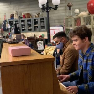 Roman Banks Instagram - these ppl have my 🤍⁣
⁣
all episodes season 2 streaming now. @highschoolmusicalseries @disneyplus