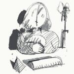 Roman Muradov Instagram - a few more cartoons from my newsletter. sign up and receive it like a little digital zine once a month, or twice for paypigs. bluebed.substack.com