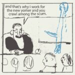 Roman Muradov Instagram - a little free lecture for those of you can’t afford art school, improvised this morning. more of that sort of thing on my newsletter bluebed.substack.com (along with occasional proper comics/art, though lately it’s been mostly quick trash) #conceptualillustration #artinspiration #turorial #lecture #newyorker #illustration Berlin, Germany