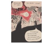 Roman Muradov Instagram – And here’s a preview from the big book, Tous Les Vivants, featuring a couple of demons from the underworld. The one thing that I’ve always loved about comics as a medium, as opposed to regular novels, is how you can have characters visibly talking over each other. Posting it in English for the majority of my followers, but I wouldn’t hold your breath for an English edition. The book has very little dialogue, and it’s all in plain words (no puns or tortured wordplay, finally grew out of this), so you can probably have an ok time with a phone translator, or I can always make a de-translation pdf. Brooklyn, New York