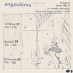 Roman Muradov Instagram - Angoulême! Get my books signed by me at the @dargaud Stand MB 25 Le Monde des bulles (the big mainstream tent), Place du Champ de Mars 16000. Here’s the current schedule: Friday the 27th, 15h – 17h / Saturday the 28th, 13h – 15h / Sunday the 29th, 13h – 15h. I still have copies of the new risographed comic, and a few prints left, so hurry up and demand them! #comics #bd #fibd #angouleme #graphicnovel #bandesdessinees Angoulême, France