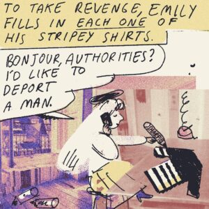 Roman Muradov Instagram - fanfic of something i’ll never see #emilyinparis #emilyinparisedit