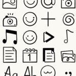 Roman Muradov Instagram - mural for @notionhq at lafayette and howard in soho, an earlier version, some of the 368842481 icons i draw for it, and my incredibly shitty text mock-up for one of the sketches. Soho, N.Y.C