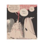 Roman Muradov Instagram – And here’s a preview from the big book, Tous Les Vivants, featuring a couple of demons from the underworld. The one thing that I’ve always loved about comics as a medium, as opposed to regular novels, is how you can have characters visibly talking over each other. Posting it in English for the majority of my followers, but I wouldn’t hold your breath for an English edition. The book has very little dialogue, and it’s all in plain words (no puns or tortured wordplay, finally grew out of this), so you can probably have an ok time with a phone translator, or I can always make a de-translation pdf. Brooklyn, New York
