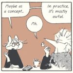 Roman Muradov Instagram – New pages of Foghorn, a few dumb cartoons, and some handy @procreate tips in the latest issue of my newsletter. Read it at bluebed.substack.com 💁 Always free with an extra section of continuous cartoons for paypigs #comics