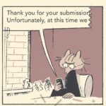 Roman Muradov Instagram - First 10 pages of my next long comic, Foghorn, are in my latest newsletter. It’s going to be an ongoing evisceration of the creative class, tech, and everything inbetween. Sign up for a free monthly installment at bluebed.substack.com (all the main comics will always be free, the paywall is for problematic b-sides). 🖤 Probably my most normal and straightforward thing so far. Lmk what you think! Been planning it for ages, still feel unsure about everything, but I figured if I don’t just start, it will never be ready enough… Brooklyn, New York