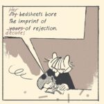 Roman Muradov Instagram - First 10 pages of my next long comic, Foghorn, are in my latest newsletter. It’s going to be an ongoing evisceration of the creative class, tech, and everything inbetween. Sign up for a free monthly installment at bluebed.substack.com (all the main comics will always be free, the paywall is for problematic b-sides). 🖤 Probably my most normal and straightforward thing so far. Lmk what you think! Been planning it for ages, still feel unsure about everything, but I figured if I don’t just start, it will never be ready enough… Brooklyn, New York