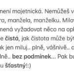 Roman Tomeš Instagram - Občas na to zapomínáme… #laska