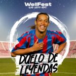 Ronaldinho Instagram - Ronaldinho Gaúcho llega a WellFest 2024! 🏟️ 👑 @Ronaldinho vuelve al Estadio Nacional para el Duelo de Leyendas de fútbol: Históricos de la Selección Chilena vs Resto del Mundo. 🔥Anuncio de nuevos fichajes‼️ Ronaldinho Gaúcho - Equipo Resto del Mundo 🌍🇧🇷: Mediocentro ofensivo brasilero campeón de la Copa del Mundo y Copa América con Brasil, campeón con FC Barcelona de la Liga y Champions League, campeón de la Seria A con AC Milan, campeón de la Copa Libertadores con Atlético Mineiro, además 2 veces ganador del premio The Best y ganador del Balón de Oro. ️🌍 Una exhibición inolvidable te espera, con tus ídolos de la infancia y verdaderas leyendas del fútbol. 🌟 ¡No te pierdas esta experiencia única! 🎟️ Consigue tus entradas en ticketplus.cl ¡Quedan los últimos cupos! 💳 Recuerda que comprando con tu tarjeta @rappicardbyitau_ obtienes un 20% OFF en tus entradas. 📲 Si aún no tienes tu tarjeta, pídela 100% digital en la app de Rappi o link en nuestra bio. #WellFest2024 #Duelodeleyendas #Ronaldhino #RonaldhinoenChile