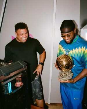 Ronaldo Instagram - Amazing to have you here, bro