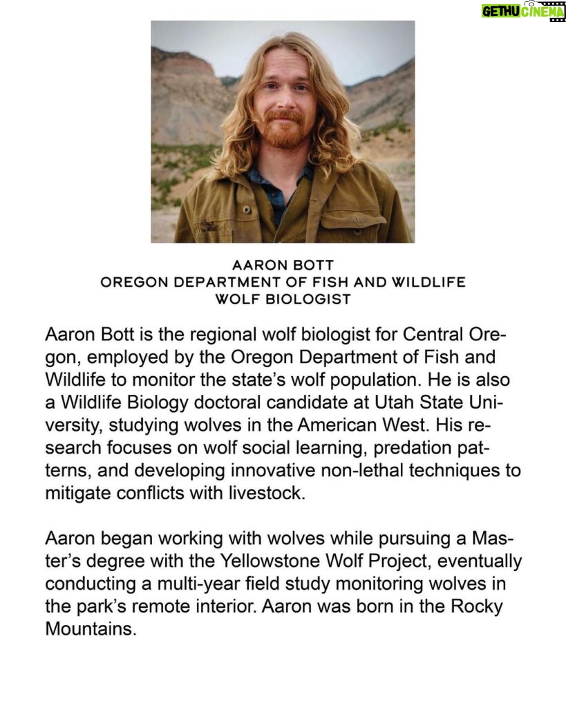 Ronan Donovan Instagram - Face to Face with Oregon’s Wolves: Expert Perspectives I’ll be moderating a great lineup of panelists in Oregon next week at the High Desert Museum in Bend. I’m so looking forward to a conversation with these experts! October 27th 7:00 pm - 8:30 pm at the OSU-Cascades Edward J. Ray Hall The event has sold out already, but you can be added to the waitlist - link in my bio. I'm also giving a talk the night before (also sold out w/ waitlist) and a fun family program midday on Saturday at the museum. Come say hello if you're in the area🙂